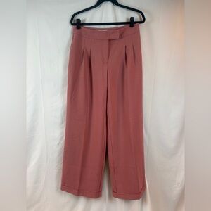 Liz Claiborne Dusty Rose Wide Leg Pants SKU 13‎